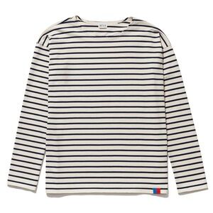KULE The boyfriend cream and navy XS